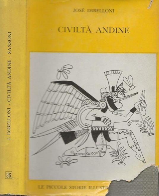 Civiltà andine - José Imbelloni - copertina