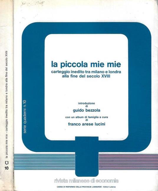 La piccola Mie Mie - copertina