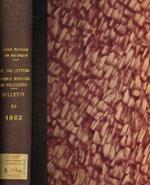Bulletin de la classe des lettres et des sciences morales et politiques 5e serie tome XLIX, 1963