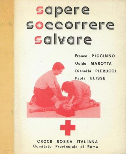 Sapere soccorrere salvare - copertina