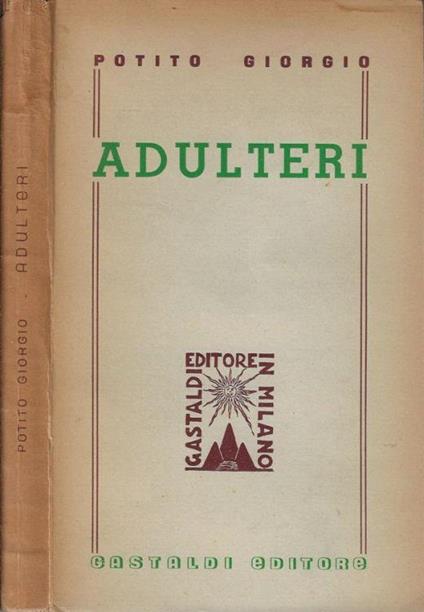 Adulteri - copertina