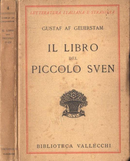 Il libro del piccolo Sven - Gustaf af Geijerstam - copertina