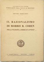 Il razionalismo di Morris R. Cohen nella filosofia americana d'oggi