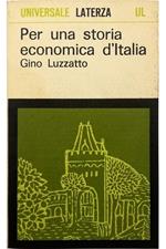 Per una storia economica d'Italia