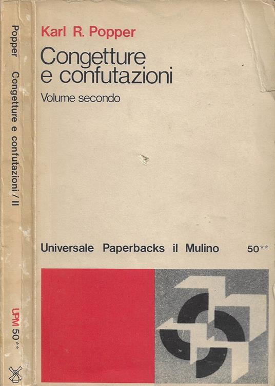 Congetture e confutazioni: Lo sviluppo della conoscenza scientifica. Vol. II - Karl R. Popper - copertina