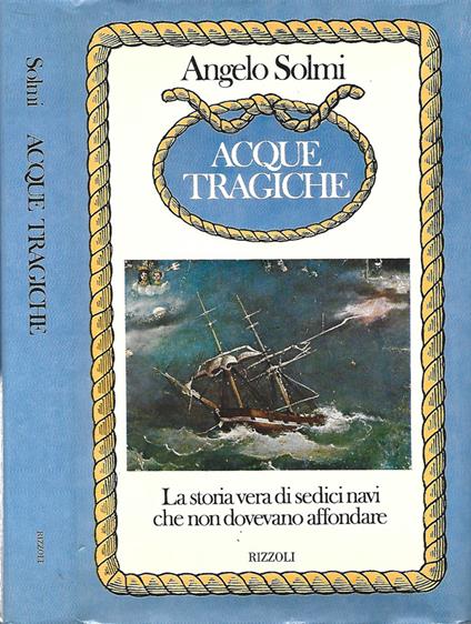 Acque tragiche - Angelo Solmi - copertina