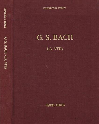 G.S.Bach - Charles S. Terry - copertina