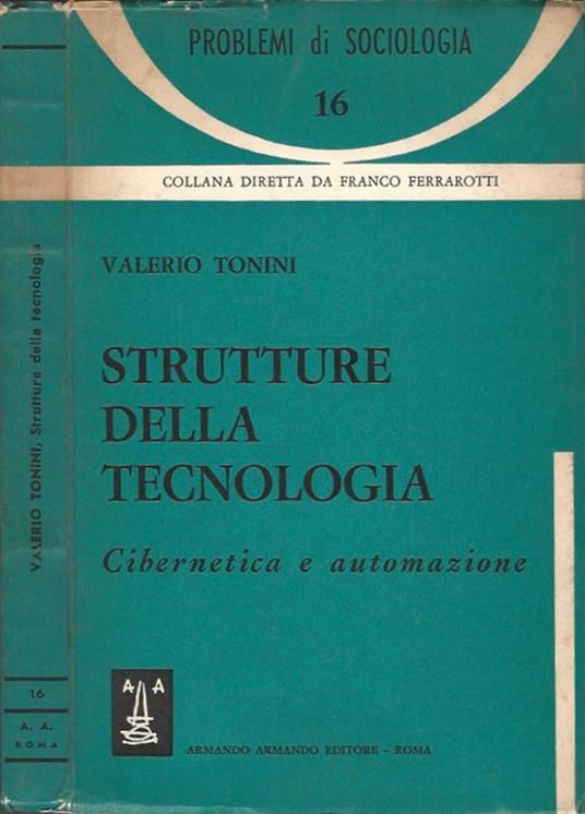 Strutture della tecnologia - Valerio Tonini - copertina