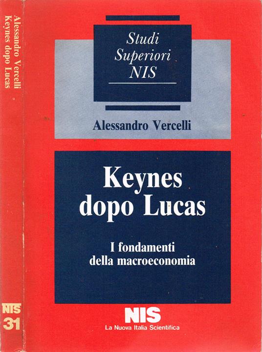 Keynes dopo Lucas - Alessandro Vercelli - copertina