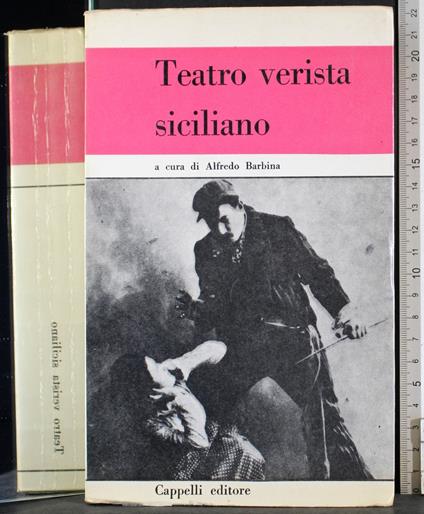 Teatro verista Siciliano - Alfredo Barbina - copertina