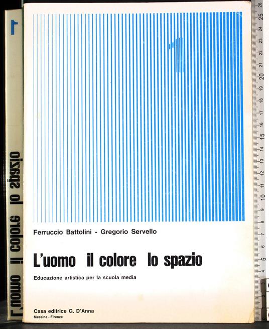 L' uomo il colore lo spazio. Vol 1 - copertina