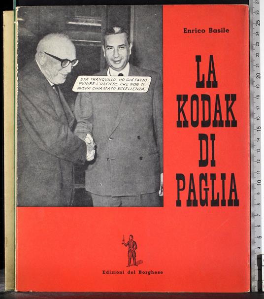 kodak di paglia - Enrico Basile - copertina