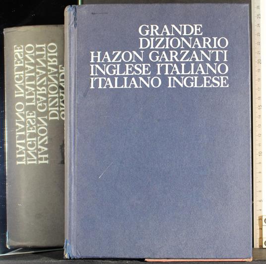 Grande dizionario inglese-italiano italiano-inglese - Mario Hazon - copertina