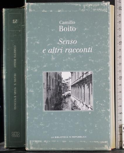 Senso e altri racconti - Camillo Boito - copertina