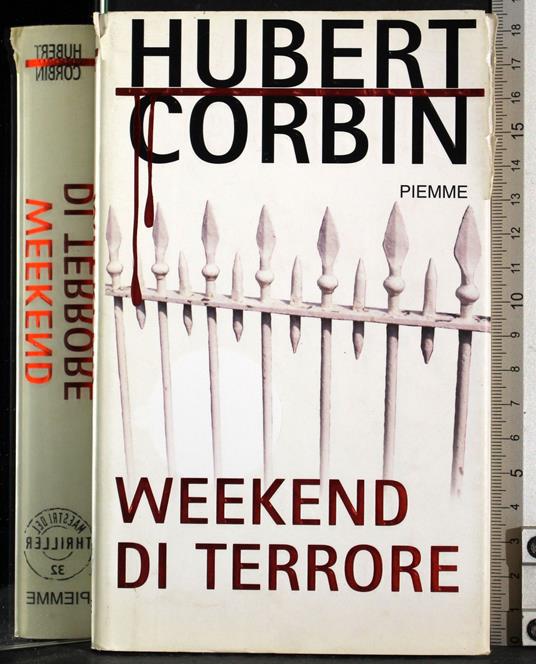 Weekend di terrore - Hubert Corbin - copertina