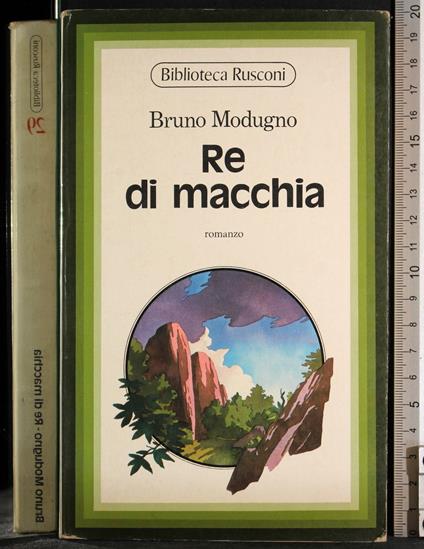 Re di macchia - Bruno Modugno - copertina