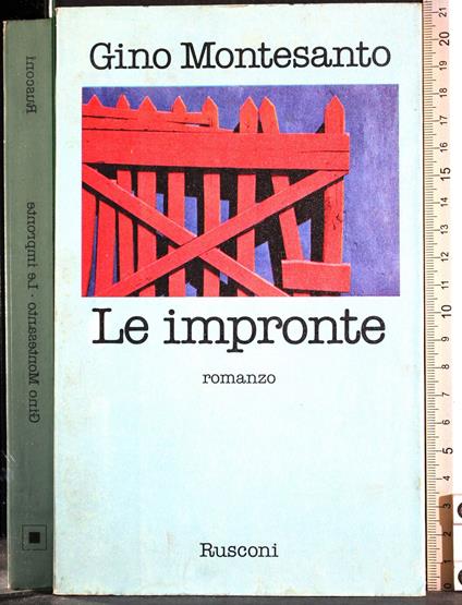 Le impronte - Gino Montesanto - copertina