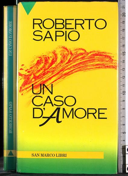 Un caso d'amore - Roberto Sapio - copertina