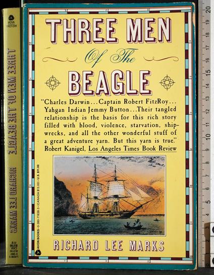 Three men of the beagle - copertina