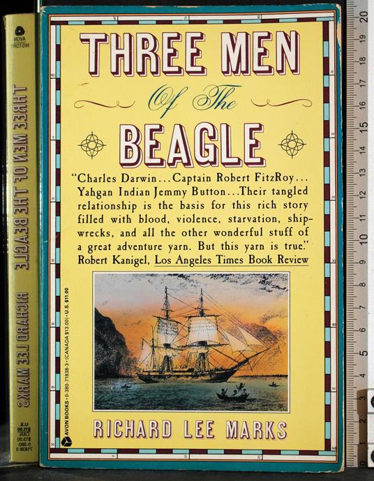 Three men of the beagle - copertina