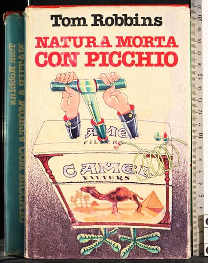 Natura morta con picchio - Tom Robbins - copertina