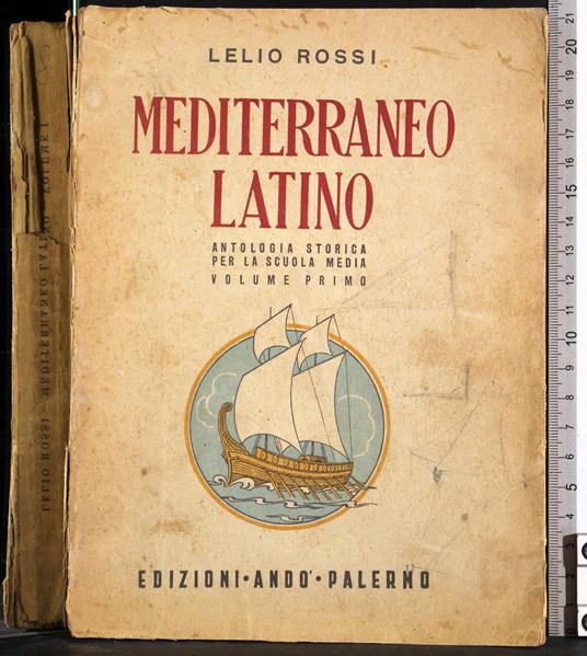 Mediterraneo Latino - Lelio Rossi - copertina