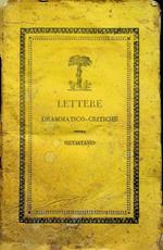 Lettere drammatico-critiche sopra Metastasio