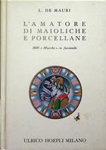 L'amatore di maioliche e porcellane