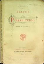 Memorie del presbiterio: scene di provincia