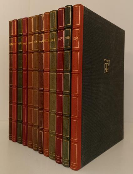 I Libri Del Tempo Volumi I/Xii Almanacco Torriani 1956/1967 - C - Blcp39 - copertina