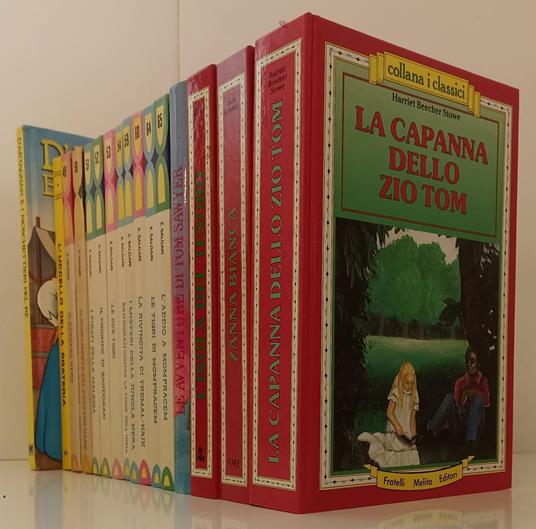 Lotto Libri Per Ragazzi 16 Volumi- Salgari- Malipiero Nuova Accademia- Blcp5 - copertina