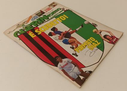 GUERIN SPORTIVO N.19 MAGGIO 1988 è SCUDETTO FIRMATO DIAZ MILAN - RVSa136 - copertina