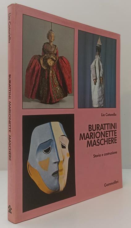 Burattini Marionette Maschere- Lia Catarella- Gammalibri- - copertina