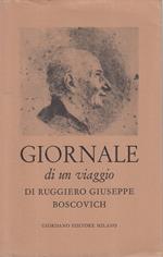 Giornale Di Un Viaggio - Boscovich - Giordano - Milanese