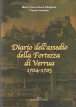 Diario Dell'Assedio Fortezza Di Verrua 1704/1705- Bocca Ghiglione- C- Zfs256