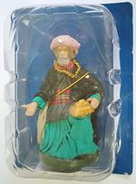 Mondo del Presepe De Agostini Re Magio Melchiorre Statuetta Porcellana 11cm