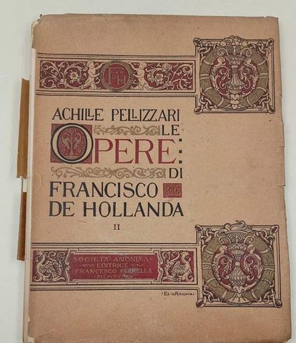 Opere Di Francisco De Hollanda-Ii- 1916 - copertina