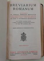 Breviarium Romanum Ex Decreto Ss. Concilii Tridentini Restitutum...