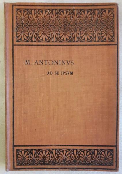 M.Antoninus Imperator Ad Se Ipsum - copertina