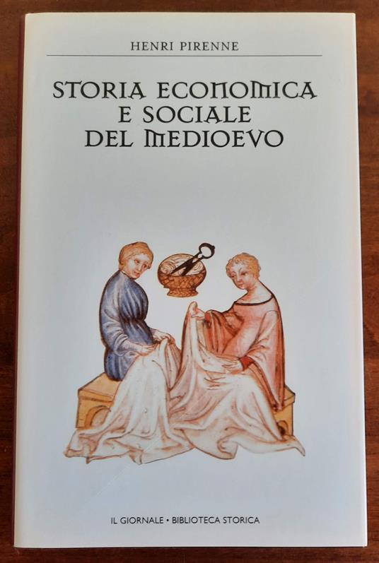 Storia Economica e Sociale del Medioevo - Henri Pirenne - copertina