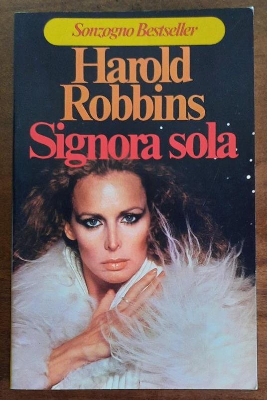 Signora sola - Harold Robbins - copertina