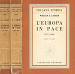 L' europa in pace 1871-1890. 2voll