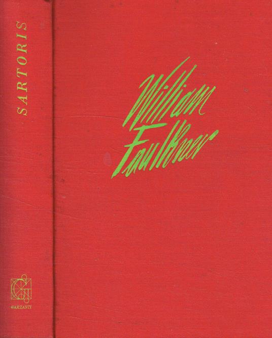 Sartoris - William Faulkner - copertina