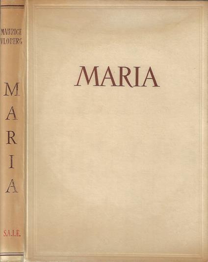 Maria - Maurice Vloberg - copertina