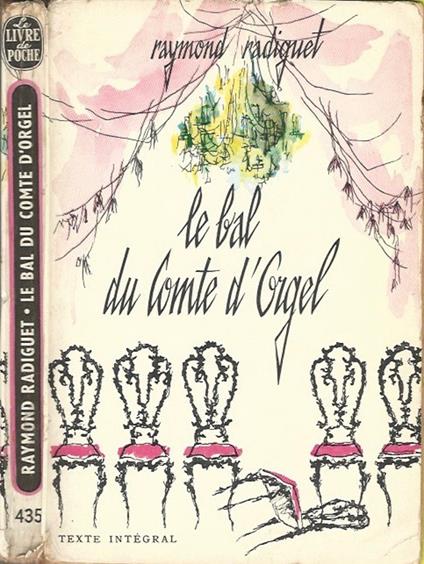 Le bal du Comte d'Orgel - Raymond Radiguet - copertina