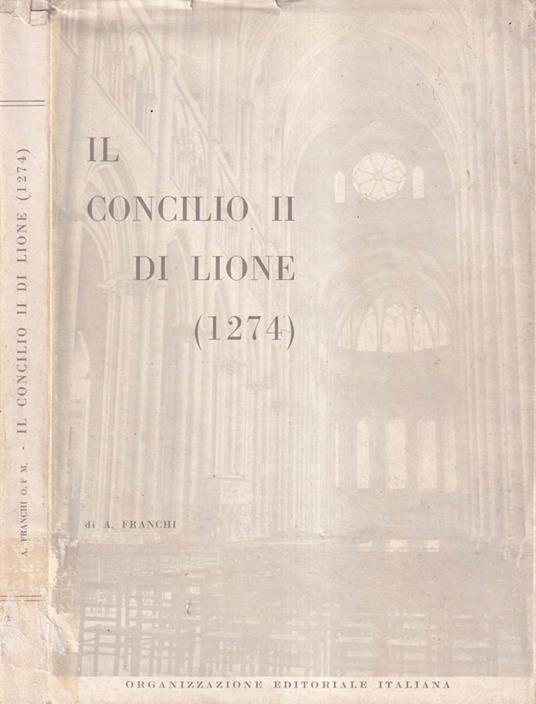 Il concilio II di Lione - copertina