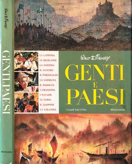 Genti e paesi - Walt Disney - copertina