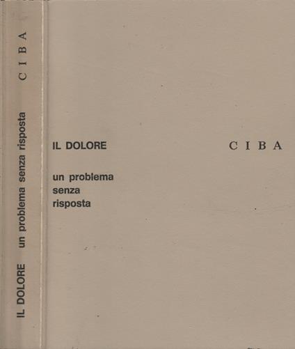 Il dolore - copertina