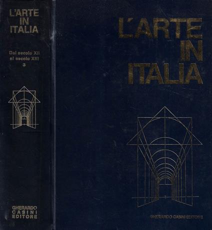 L' arte in Italia Vol. III - Carlo L. Bragaglia - copertina