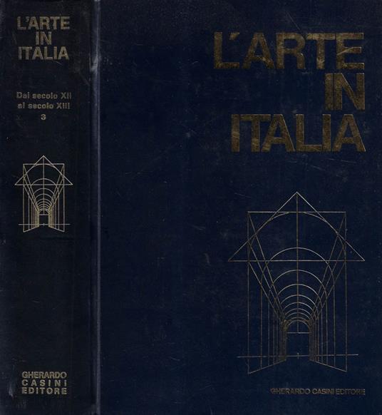 L' arte in Italia Vol. III - Carlo L. Bragaglia - copertina